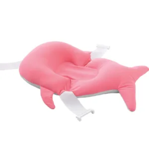 Salteluta suport pentru baita BabyJem Balena Roz