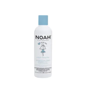 Sampon  balsam 2 in 1 cu lapte  zahar pentru copii Noah 250 ml