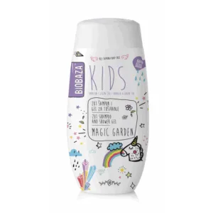 Sampon  gel de dus natural pentru copii Magic Garden Biobaza 250 ml