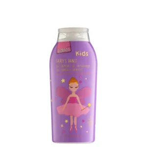 Sampon si gel de dus natural pentru copii cu aloe vera si extract de nalba Fairys Dance Biobaza 250 ml