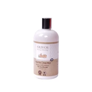 Sampon si gel de dus pentru bebelusi fara lacrimi Olivos 400 ml