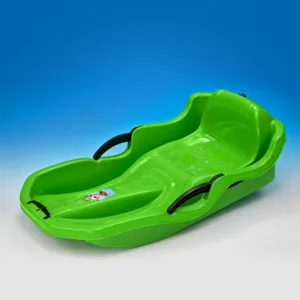 Sanie bob cu spatar si manere pentru frana Marmat Speed Verde