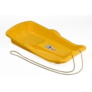 Sanie copii Marmat Karol galben