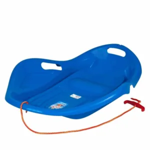 Sanie din plastic cu maner transport Marmat Premium confort pana la 50 kg Albastru