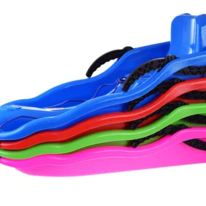 Sanie din plastic pentru copii rosie