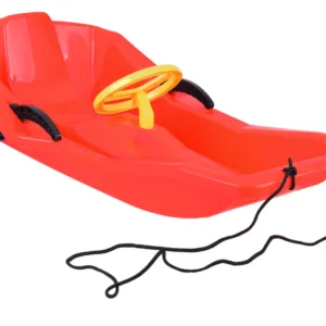 Sanie din plastic pentru copii rosie