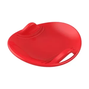 Sanie pentru copii rotunda din plastic rosie 60x59x11 cm 12879