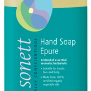 Sapun lichid ecologic Epure 1L Sonett
