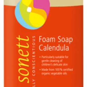 Sapun lichid ecologic spumant cu galbenele pentru copii 1L Sonett