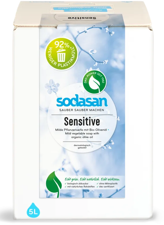 Sapun lichid sensitiv ecologic 5l Sodasan