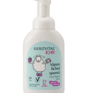 Sapun lichid spuma Gerovital Kids Berry Party 300 ml