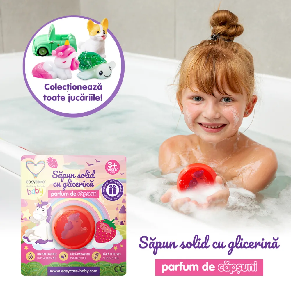 Sapun solid cu glicerina si jucarie pentru copii