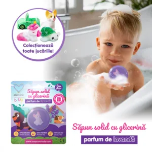 Sapun solid cu glicerina si jucarie pentru copii