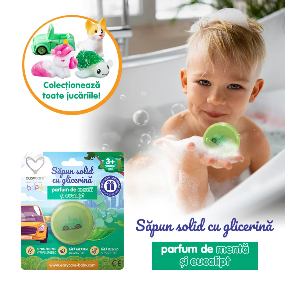Sapun solid cu glicerina si jucarie pentru copii