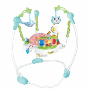 Saritor cu panou interactiv Kikka Boo Forest Fun Roz