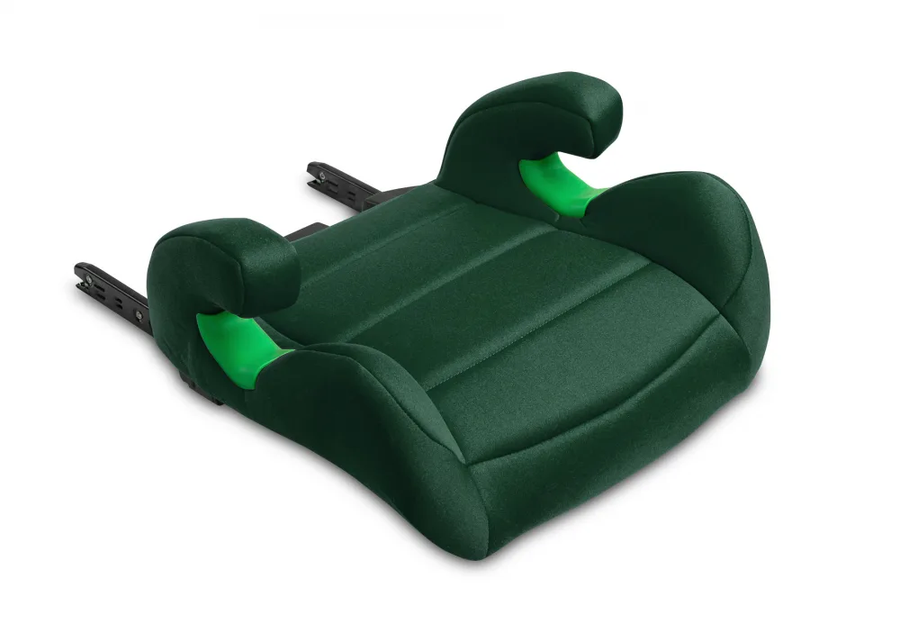 Scaun auto 2in1 cu isofix Caretero Nimbus Dark Green 100-150 cm i-Size cu spatar reglabil si detasabil