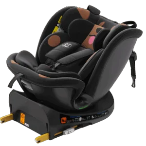 Scaun auto Buf Boof B-Joy Deluxe BlackDog iSize cu isofix