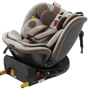 Scaun auto Buf Boof B-Joy Deluxe BrownDog iSize cu isofix