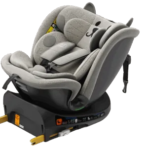 Scaun auto Buf Boof B-Joy Deluxe LightGreyCat iSize cu isofix