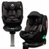 Scaun auto I-size Antoon Plus rotire 360 grade 0-18 kg Testat ADAC cu Isofix si picior de sustinere negru Lionelo