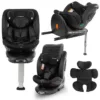 Scaun auto Kidwell GoCar Negru cu isofix