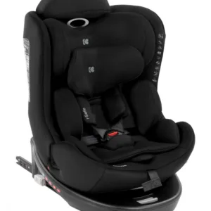 Scaun auto KikkaBoo cu isofix 40-150 cm i-SAFE i-SIZE Black