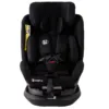 Scaun auto Platinum Deluxe i-Size Buf Boof cu isofix rotativ 360 grade Top Tether SIPS 40-150 cm 0-36 kg BlackJeans