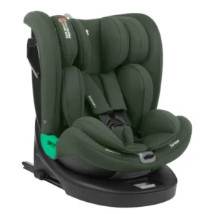 Scaun auto copii KikkaBoo i-Reverse i-SIZE Army Green 40-150 cm cu isofix