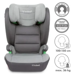 Scaun auto cu Isofix 15-36 Kg Kidwell Weston Dark Gray i-Size