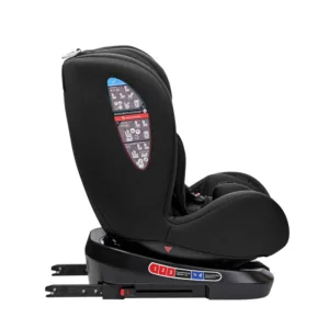 Scaun auto cu Isofix KikkaBoo i-Trip Black