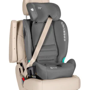 Scaun auto cu isofix 2 pozitii de inclinare Top Tether Carrello Yukon I-Size 76-150 cm Seashell Grey