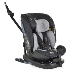 Scaun auto cu isofix Cangaroo I-Size Gravity 360 grade (40-150 cm) Gri