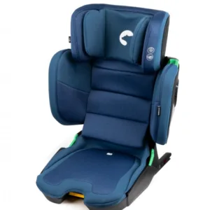 Scaun auto cu isofix Kidnort pliabil cu Tetiera reglabila 100-150 cm i-SIZE R-129 Mane Blue