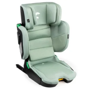 Scaun auto cu isofix Kidnort pliabil cu Tetiera reglabila 100-150 cm i-SIZE R-129 Mane Green