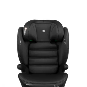 Scaun auto cu isofix KikkaBoo 100-150 cm i-Track i-SIZE Black