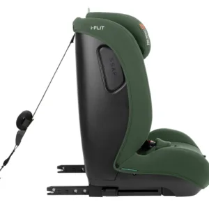 Scaun auto cu isofix KikkaBoo 76-150 cm i-Flit i-SIZE Army Green