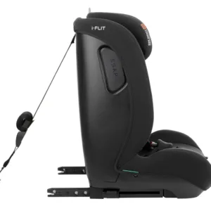 Scaun auto cu isofix KikkaBoo 76-150 cm i-Flit i-SIZE Black