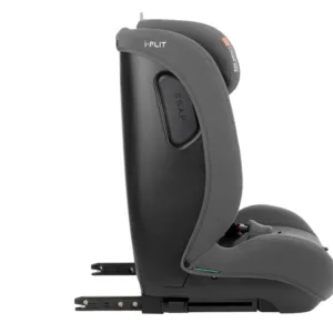 Scaun auto cu isofix KikkaBoo 76-150 cm i-Flit i-SIZE Light Grey