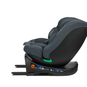 Scaun auto cu isofix KikkaBoo I-Round I-SIZE Dark Grey 40-150 cm
