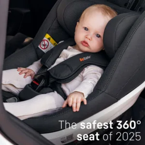 Scaun auto pentru copii BeSafe Beyond Negru SoftBreeze 360