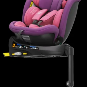 Scaun auto pentru copii Buf Boof N17 Fix Unicorn Pink 40-150 cm iSize