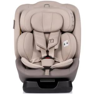 Scaun auto pentru copii Chipolino Mondial Latte 40-150 cm I-Size cu spatar reglabil