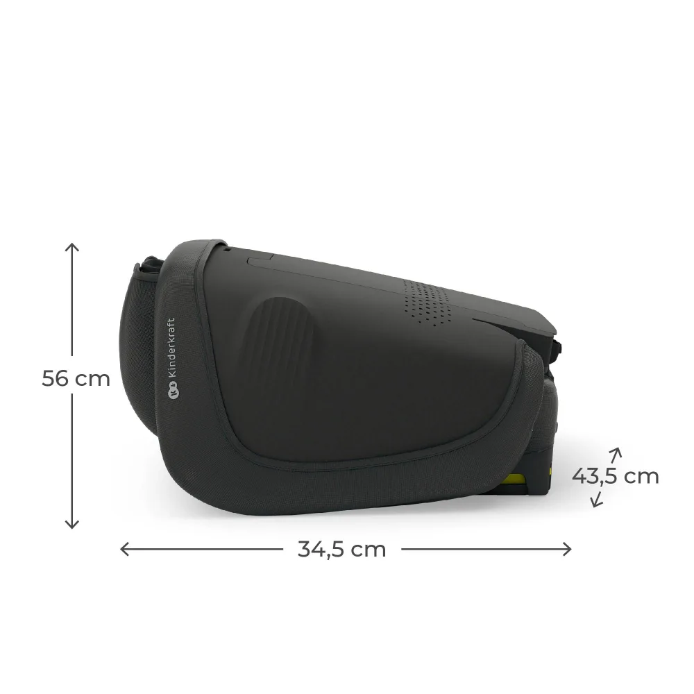 Scaun auto pentru copii Kinderkraft Unity2 Black 100-150 cm