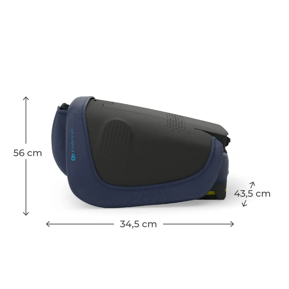 Scaun auto pentru copii Kinderkraft Unity2 Navy 100-150 cm