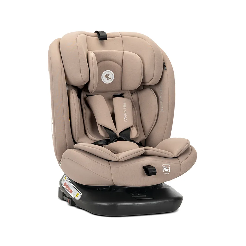 Scaun auto pentru copii i-Size Capella Beige cu isofix