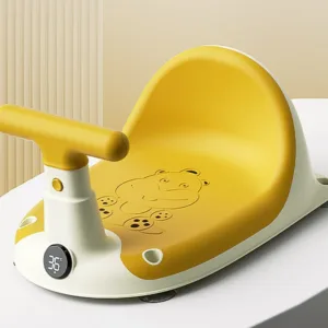 Scaun de baie bebelusi Little Mom Yellow