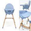 Scaun de masa 2 in 1 Kinderkraft Fini 2 Nordic Breeze