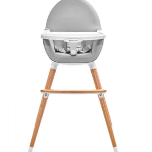 Scaun de masa 2 in 1 Kinderkraft Fini Grey