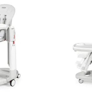 Scaun de masa 3 in 1 Peg Perego Tatamia Follow Me 0-15 Kg Wonder Grey