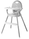 Scaun de masa 3 in 1 pentru copii Little Mom Booster Gray